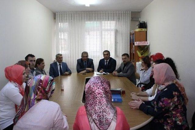 Kaymakam Mehmet Yapıcı, Okul Ve Kurumları Ziyaret Etti 2