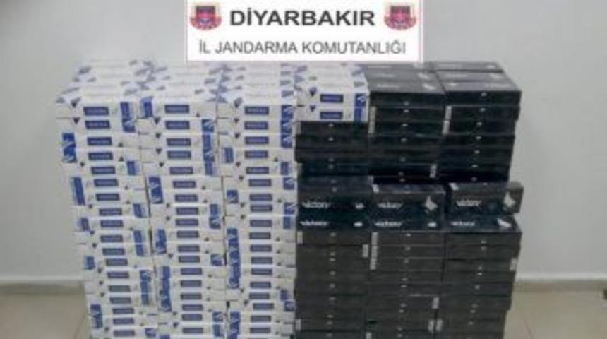 Diyarbakır&rsquo;da 5 Bin Paket Ka&ccedil;ak Sigara Ele Ge&ccedil;irildi