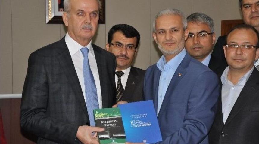 Memur-sen&rsquo;den Rekt&ouml;r &Ccedil;elebi&rsquo;ye Ziyaret