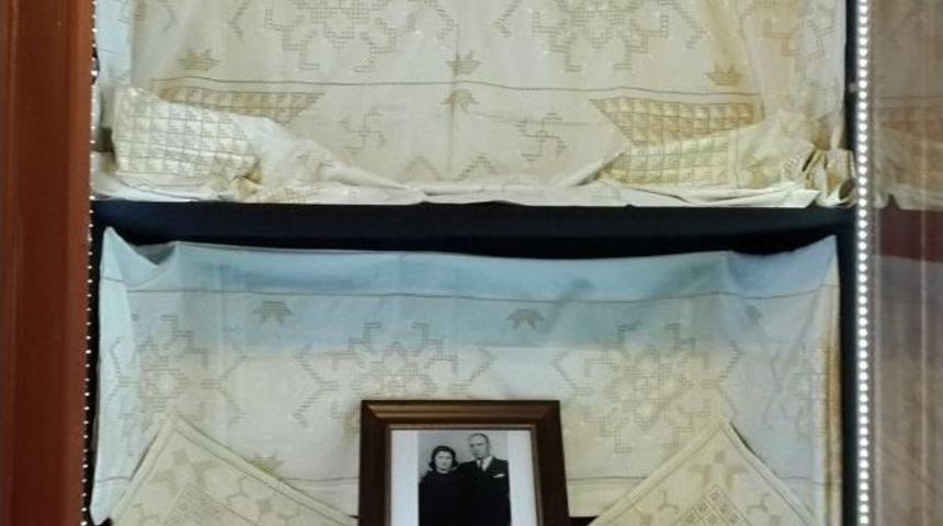 Saklı Konak&rsquo;ta Asırlık Antep İşi Nakışlar Sergilenmeye Başladı