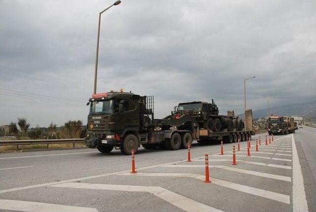 ABD Askeri Araçları Dönüş Yolunda