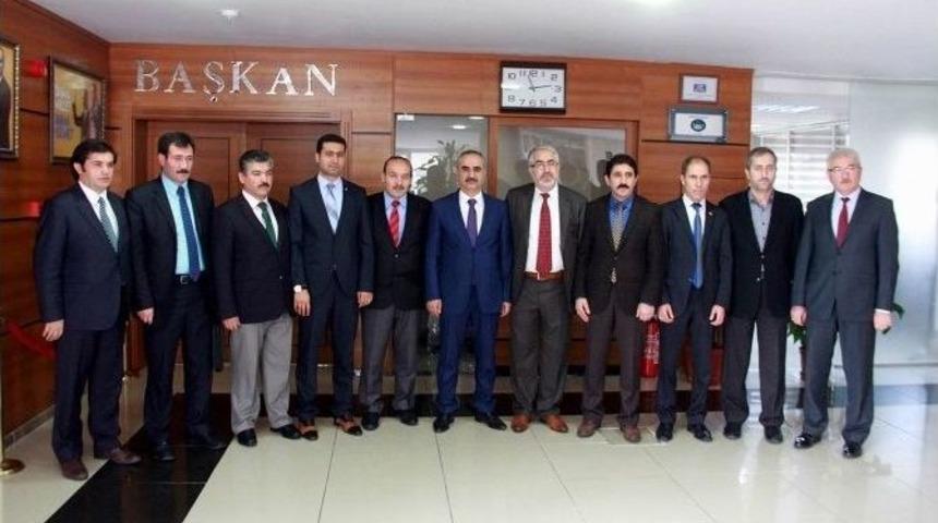 Başkan Aydın&rsquo;a Ziyaretler Devam Ediyor