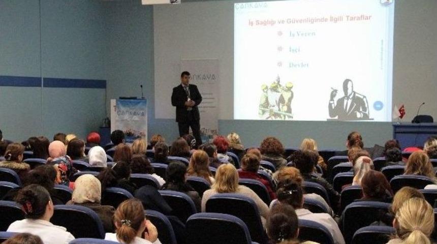 Om&uuml;&rsquo;de &ldquo;iş Sağlığı Ve G&uuml;venliği&rdquo; Eğitimi