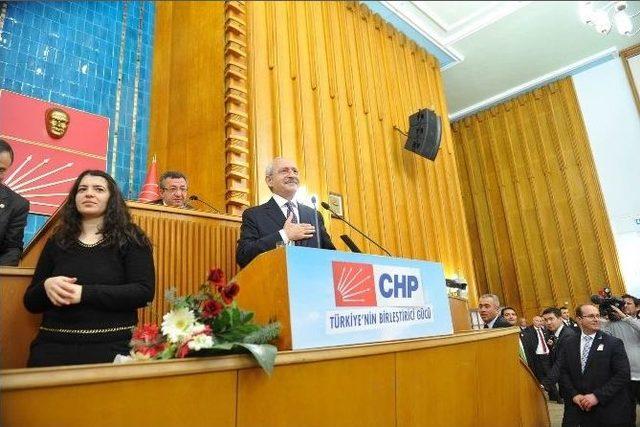 Chp Genel Başkanı Kılıçdaroğlu Engellilerle Bir Araya Geldi