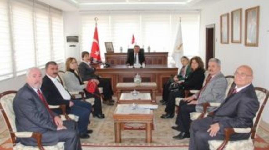 K&uuml;tahya Chp Teşkilatı Valilikte