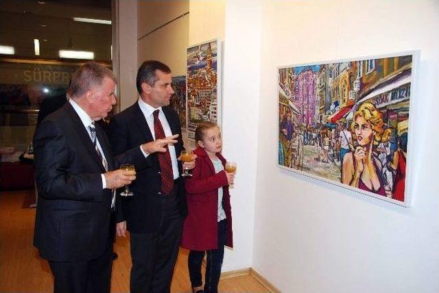 Ressam Özgören’in Sergisi Sanatseverleri Ağırlıyor