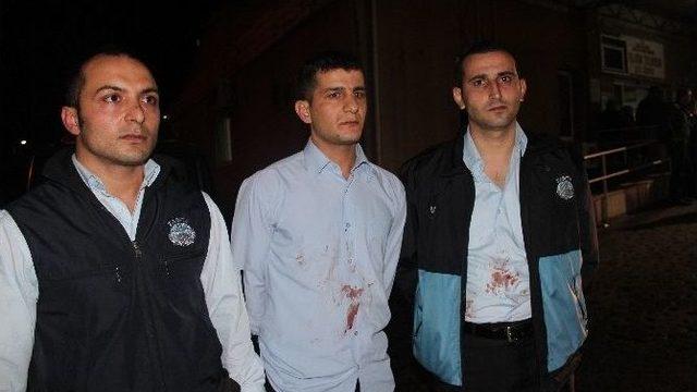 Midyeciler Zabıtaya Bıçakla Saldırdı