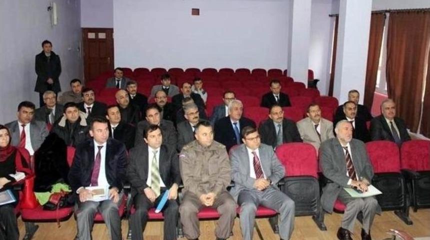 Beyşehir&rsquo;de Yıl Sonu Değerlendirme Toplantısı