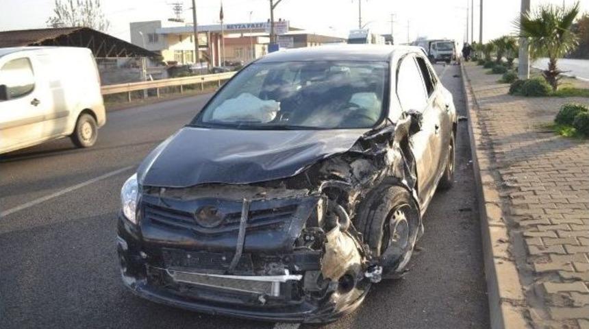 Turgutlu&rsquo;da Kaza: 4 Yaralı