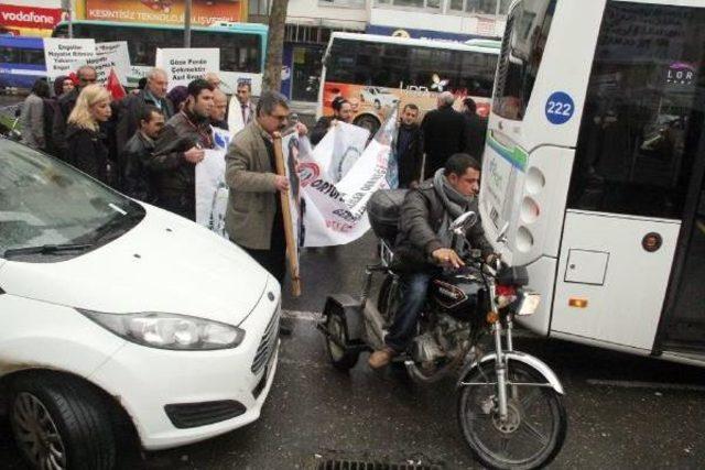 Şanlıurfa&rsquo;da engelliler y&uuml;r&uuml;y&uuml;ş d&uuml;zenledi 2