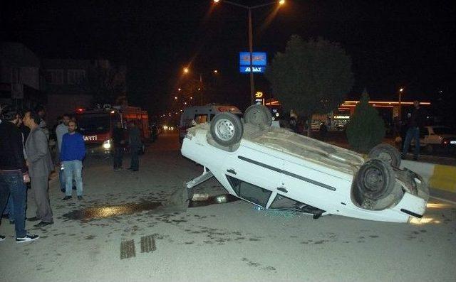 Hurdaya Dönen Otomobilden Yara Almadan Çıktı