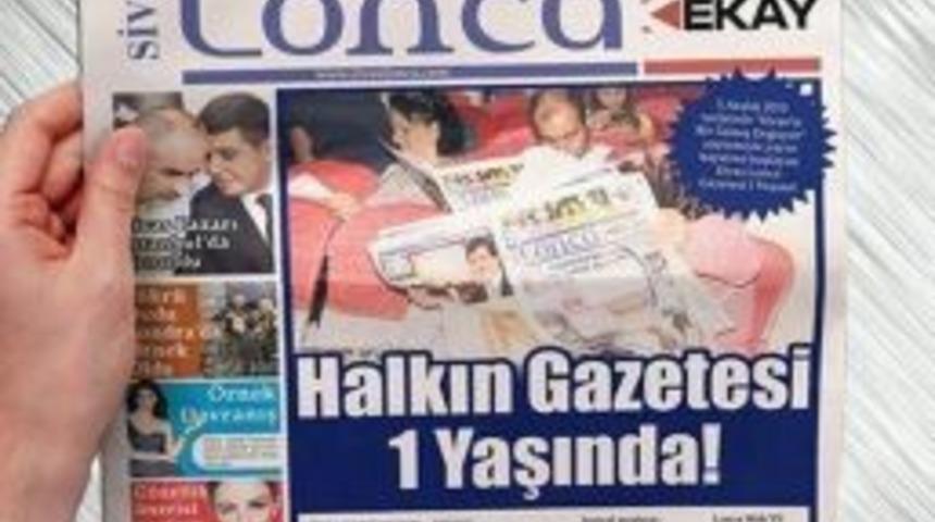 Sivas Lonca Gazetesi 1. Yaşını Kutluyor
