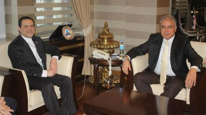 Başkonsolos Kılı&ccedil;han&rsquo;dan Vali Tekinarslan&rsquo;a Ziyaret