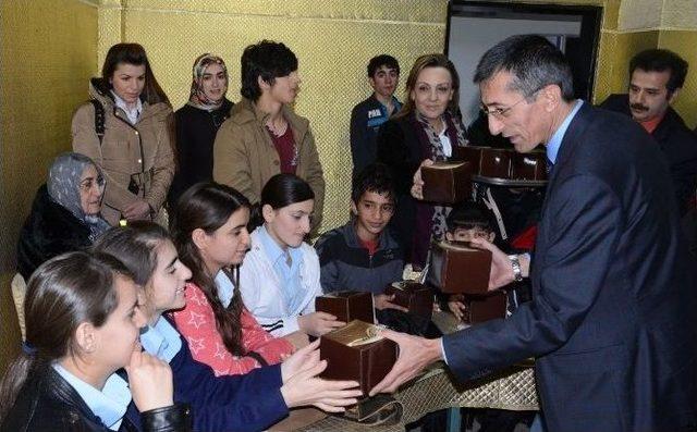 Ak Parti İl Başkanı Fatih Yeşilyurt, Dede Korkut İşitme Engelliler Okulunu Ziyaret Etti 1