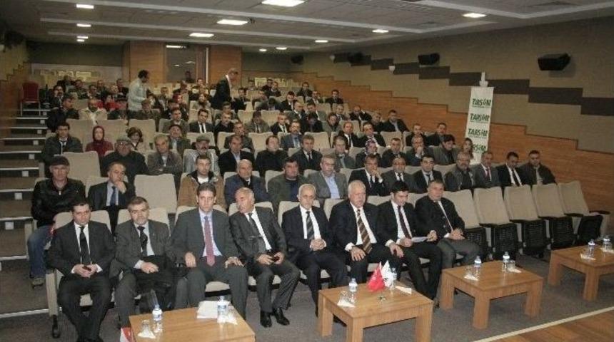 Yozgat&rsquo;ta &Ccedil;ift&ccedil;ilere Tarım Sigortası Anlatıldı