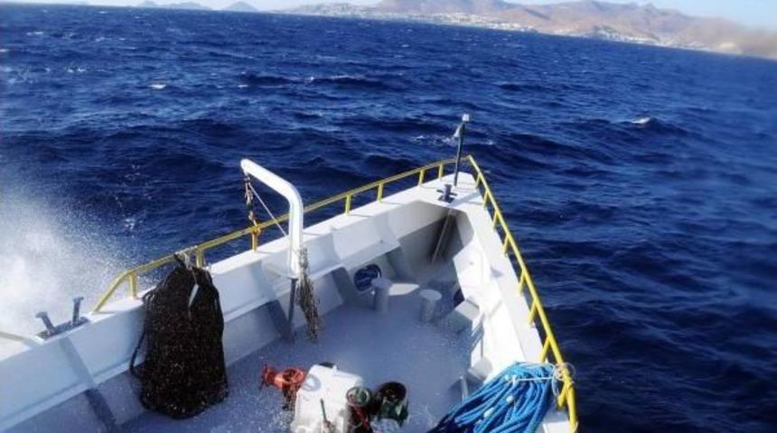 Bodrum'da şiddetli rüzgar