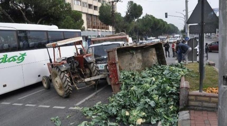 Nazilli&rsquo;de Trafik Kazası; 1 Yaralı