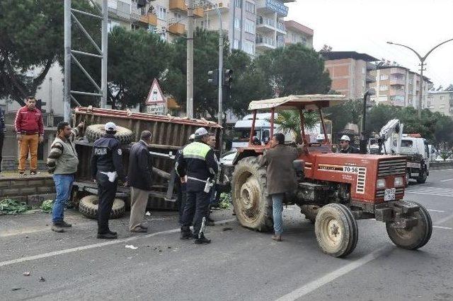 Nazilli’de Trafik Kazası; 1 Yaralı