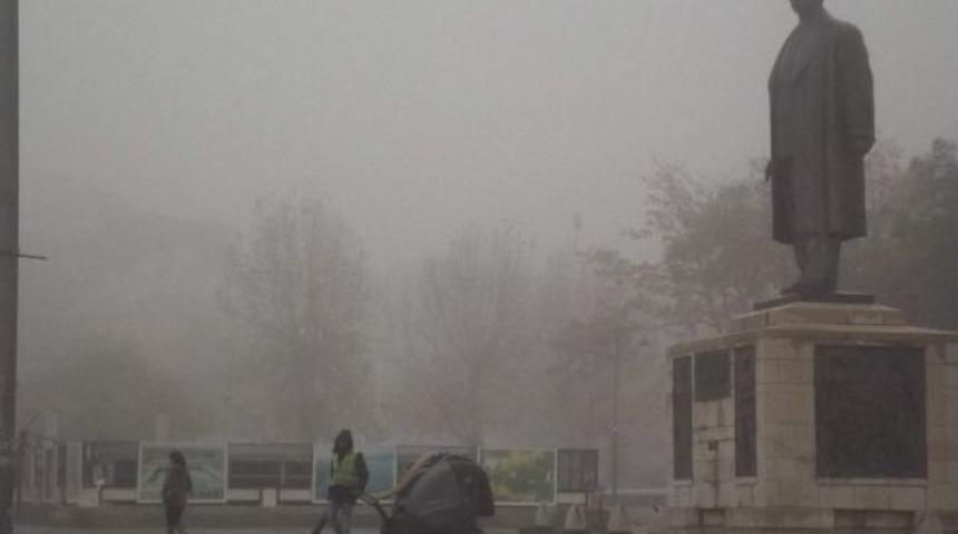 Malatya Sabaha Sis İle Uyandı