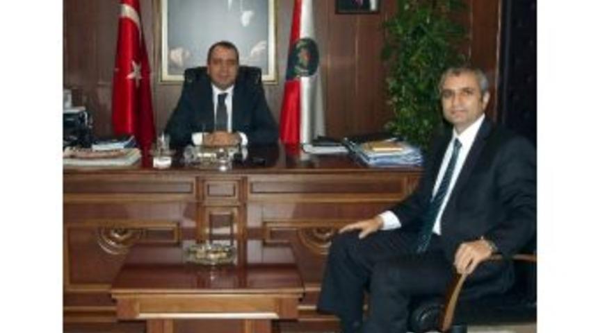 Akoğlu&rsquo;ndan Emniyet M&uuml;d&uuml;r&uuml; Taşdan&rsquo;a Makamında Ziyaret