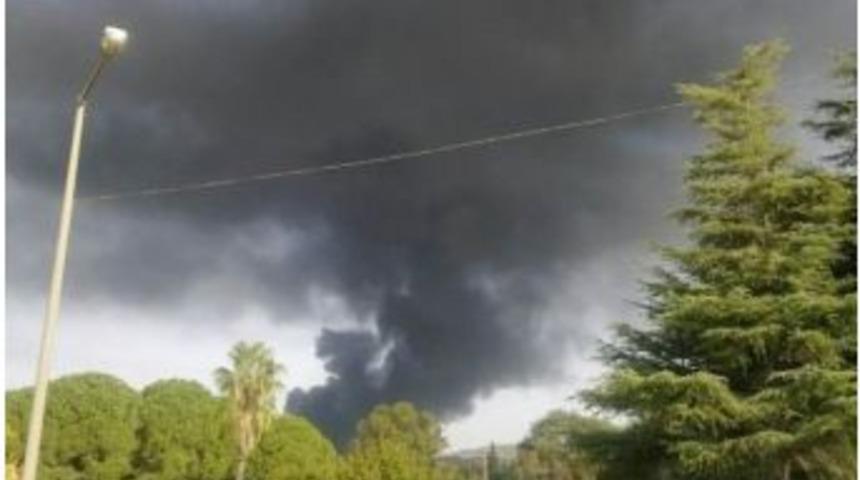 Botaş Tesislerinde B&uuml;y&uuml;k Yangın