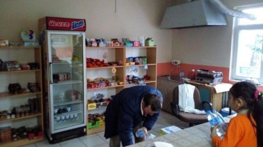Ak&ccedil;akoca&rsquo;da Okul Kantinleri Denetleniyor