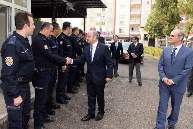 Vali &Ccedil;akacak&rsquo;tan &Ccedil;evik Kuvvet Şube M&uuml;d&uuml;rl&uuml;ğ&uuml;&rsquo;ne Ziyaret 1