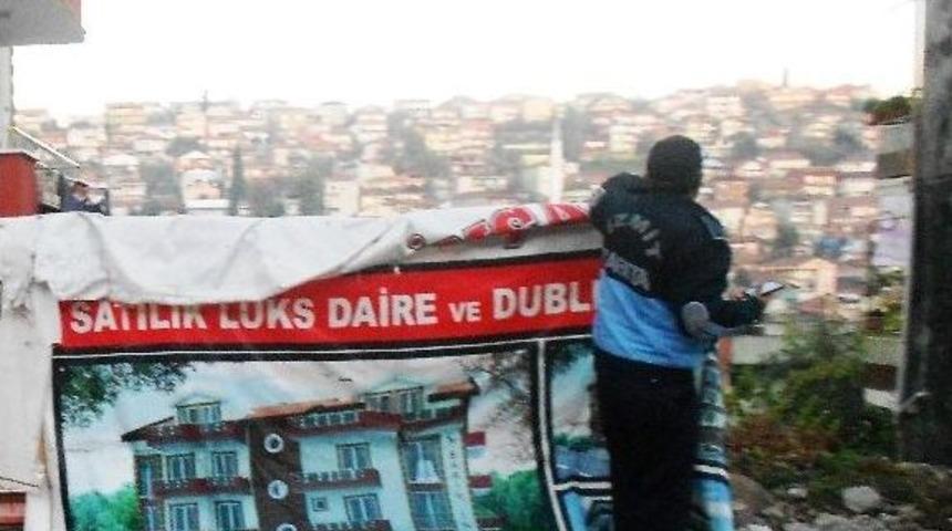 İzmit&rsquo;te G&ouml;rsel Kirliliğe Ge&ccedil;it Yok