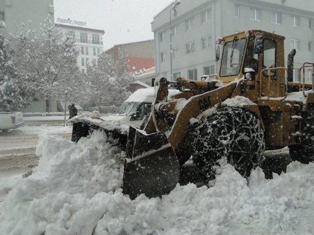 Tunceli Belediyesi Karla Mücadeleye Hazır