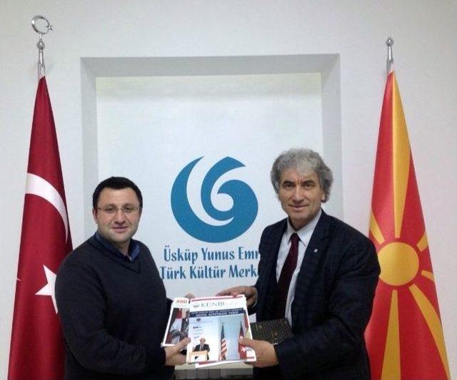 K&uuml;nib Heyeti &Uuml;sk&uuml;p&rsquo;te Bir Dizi Ziyarette Bulundu 2