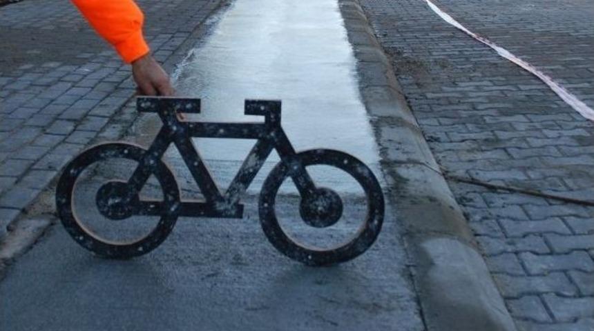 &Ccedil;aycuma Belediyesi&rsquo;nden Kilitli Parke Ve Bisiklet Yolu &Ccedil;alışması