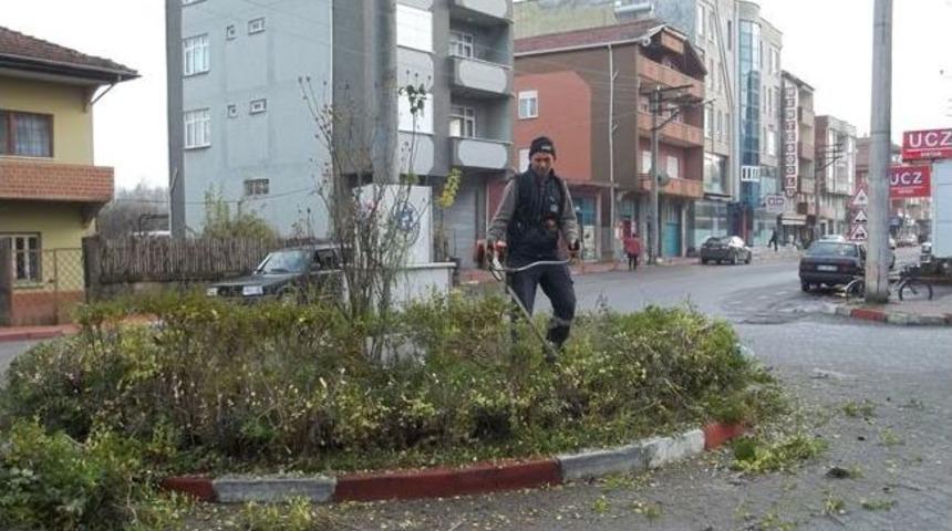 Saltukova&rsquo;da Kavşak Ve Temizlik &Ccedil;alışmaları