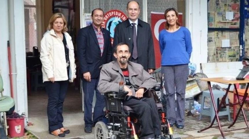 Kaymakam Nazlı&rsquo;dan Engellilere Ziyaret