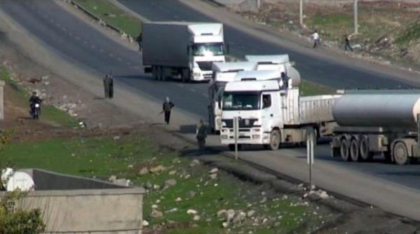 Cizre'de, kalaşnikoflu pkk'lılar ipek yolunu kesti