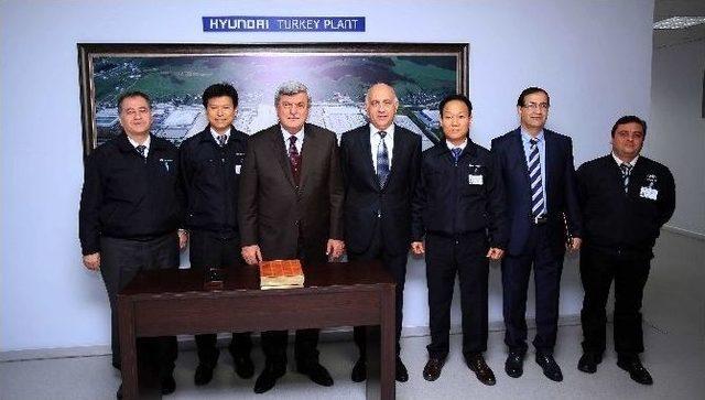 Başkan Karaosmanoğlu’ndan Hyundai Assan’a Ziyaret