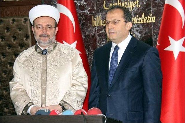 Diyanet İşleri Başkanı Mehmet Görmez Bingöl’de