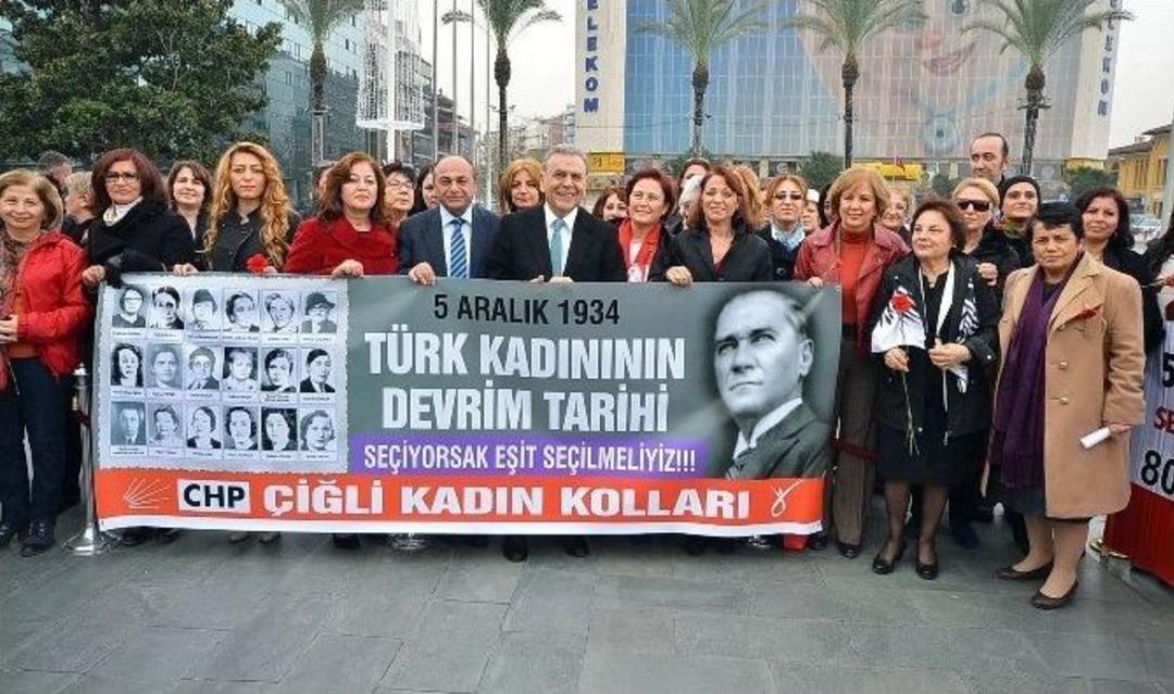 Kadınlar Se&ccedil;me Ve Se&ccedil;ilme Hakkını Kutladı