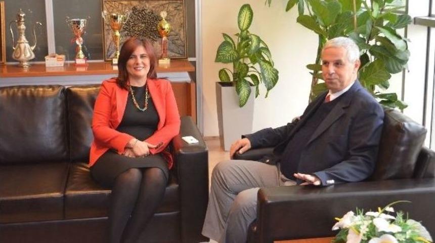 B&uuml;y&uuml;kşehir Başkanı &Ouml;zlem &Ccedil;er&ccedil;ioğlu&rsquo;ndan S&ouml;ke Belediyesi&rsquo;ne Ziyaret