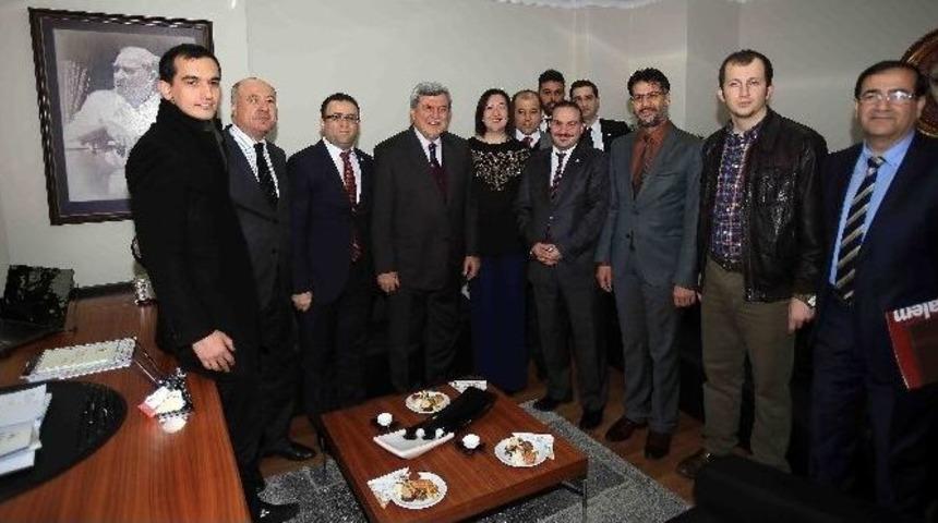 Başkan Karaosmanoğlu&rsquo;dan Baro&rsquo;ya Ziyaret