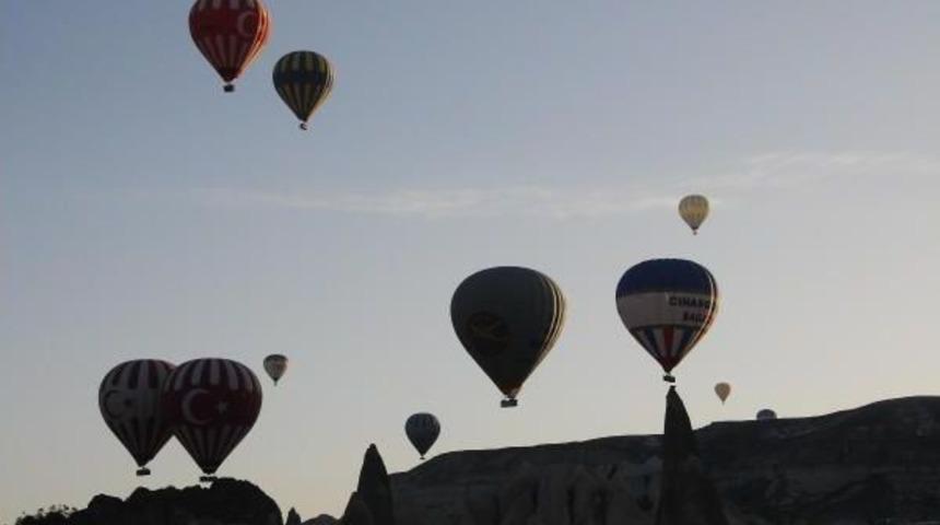 Kapadokya&rsquo;Da 11 Aydaki Turist Sayisi 3 Milyona Yaklaşti