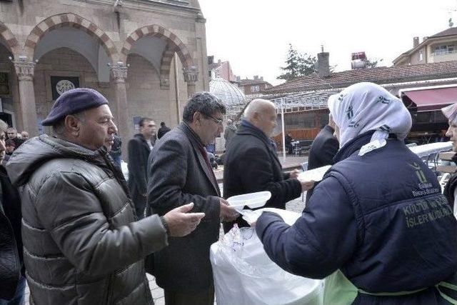 Başkan Ataç Cami Cemaatiyle Bir Araya Geldi