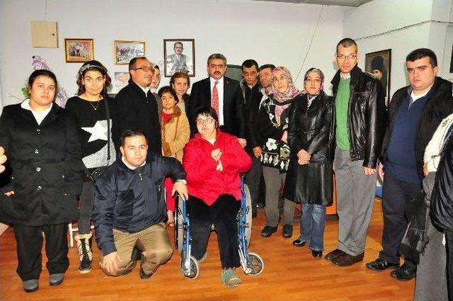 Başkan Alıcık, Engellileri Ziyaret Etti 1