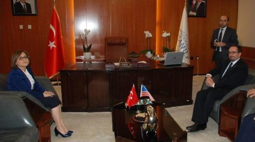 Abd Ankara Büyükelçisi Bass Gaziantep’e Geldi