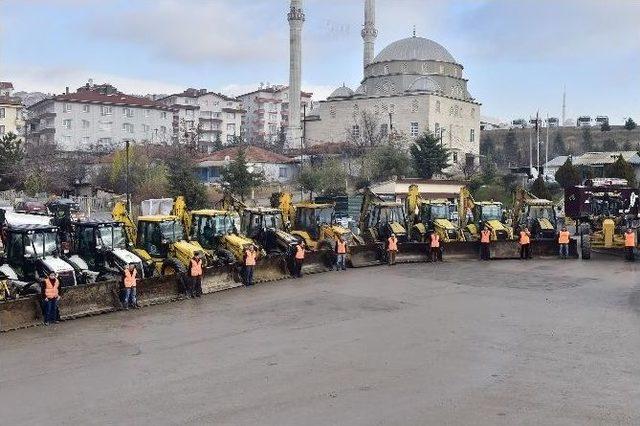 Mamak Kışa Hazır