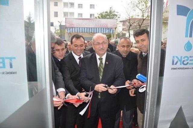 Tekirdağ Büyükşehir Belediyesi Muratlı Hizmet Binası Törenle Açıldı