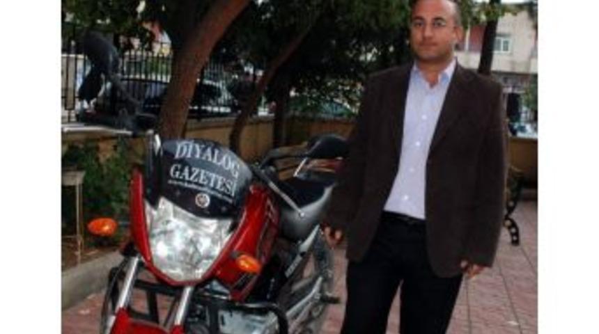 İha Muhabirinin Motorunu &Ccedil;aldılar