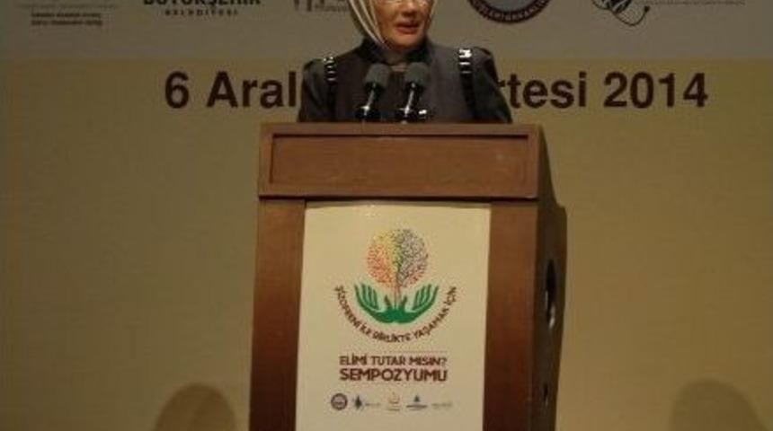 Emine Erdoğan Ve Sare Davutoğlu, &ldquo;elimi Tutar Mısın?&rdquo; Sempozyumunda