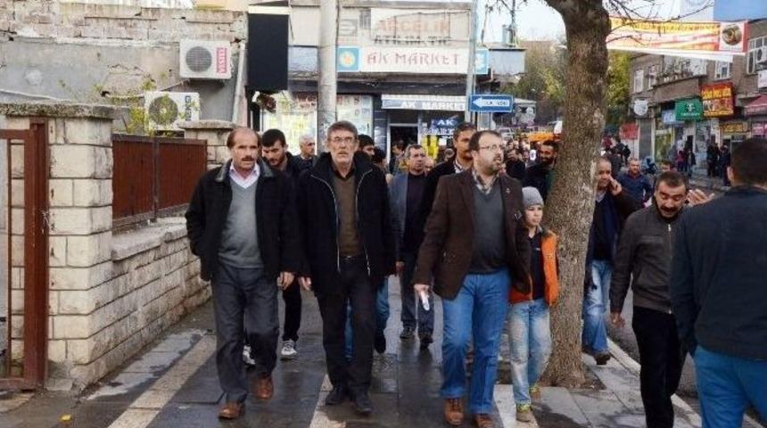 Silvan&rsquo;da G&ouml;zaltı Ve Tutuklamalara Protesto