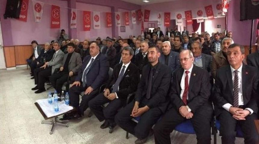 Mhp Tomarza İl&ccedil;e Kongresini Yaptı