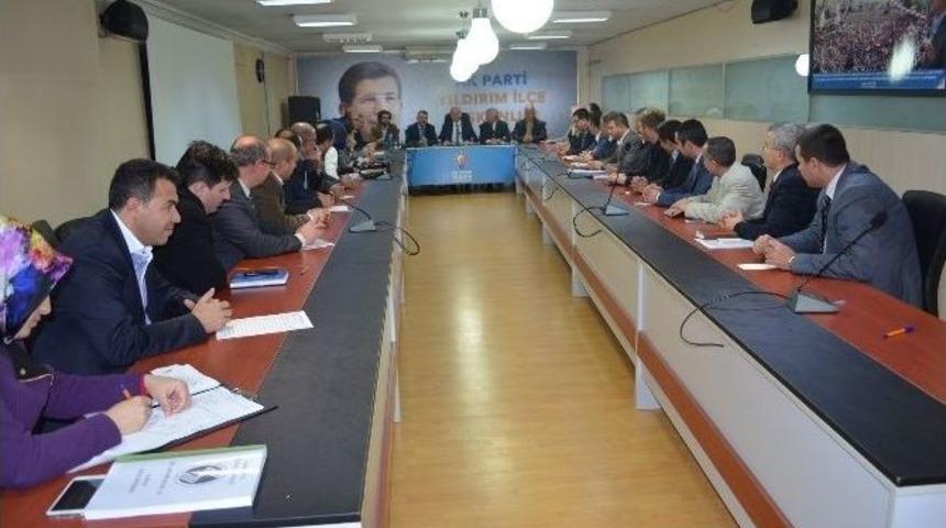 Torun Yıldırım İl&ccedil;e Y&ouml;netimi İle Buluştu